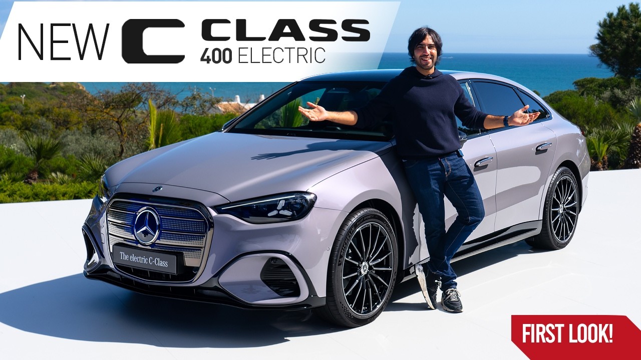 New C-Class Electric 2026! First Look at Design, Tech & Interior