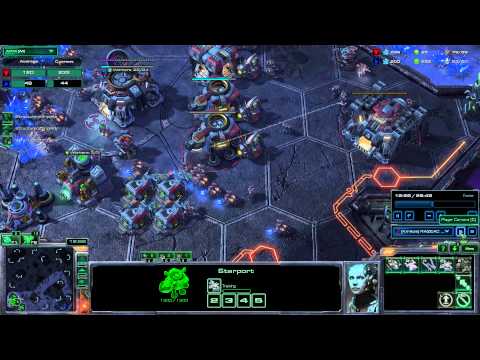 sky terran against protoss