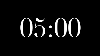 Countdown Timer for 5 minutes