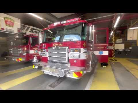 Bangor Maine Fire Department Central Station 1