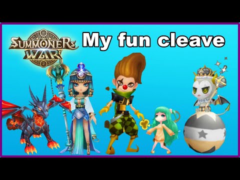 My fun bastet charlotte lushen gemini cleave team - Summoners War