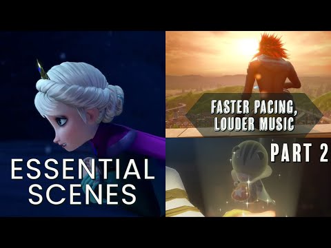 The Essential Kingdom Hearts 3 + X Back Cover (Movie Cut Part 2)