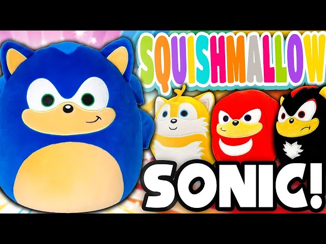 Vídeo relacionado con Jazwares Squishmallows Sonic The Hedgehog Plush Toy 25cm