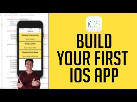 Learn How To Build Your First iOS App