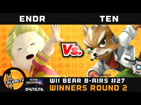 WBB #27 | BAE | Ten (Fox) vs Endr (Lucas) - Winners Round 2 - Sm4sh Singles