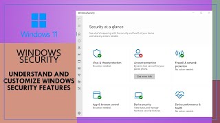 Windows 11 Settings: Windows Security App