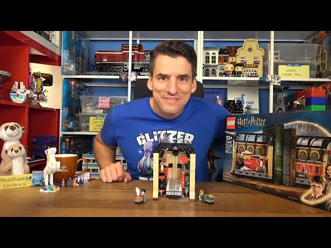 Klein, dunkel, teuer: LEGO® Harry Potter 76450 Buchstütze: Hogwarts Express