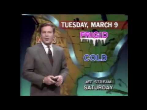 Glenn Burns predicts the monster blizzard of '93