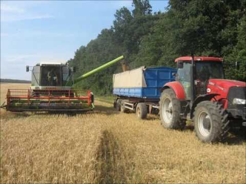 2011 Éves összefoglaló: Case Mxu 115X, Puma 195, Claas Mega 360, Vaderstad Topdown 300, Rapid 300