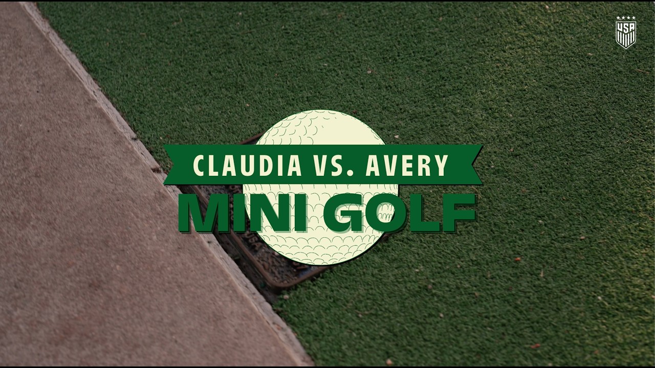 Claudia Dickey and Avery Patterson Play Mini-Golf ⛳️