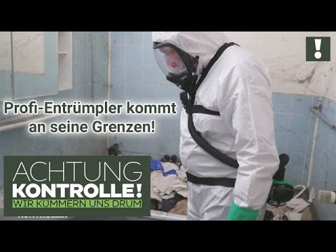 HÄRTEFALL! 😱 Messi-Badewanne bringt PROFI zum WÜRGEN!  | Achtung Kontrolle