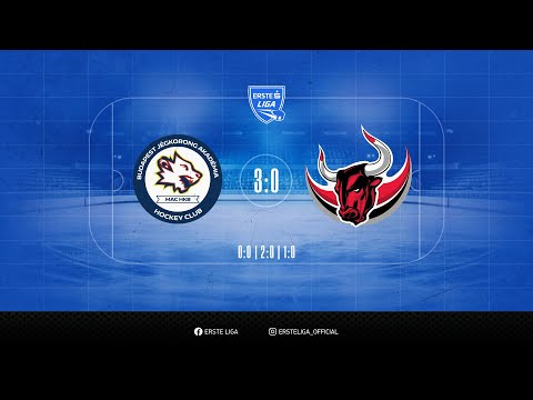 Gólösszefoglaló - EL 144 - Budapest Jégkorong Akadémia HC - Dunaújvárosi Acélbikák 3-0 20260128
