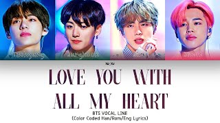 Download lagu [AI COVER] BTS VOCAL LINE - 'Love You With All My Heart' (CRUSH) mp3