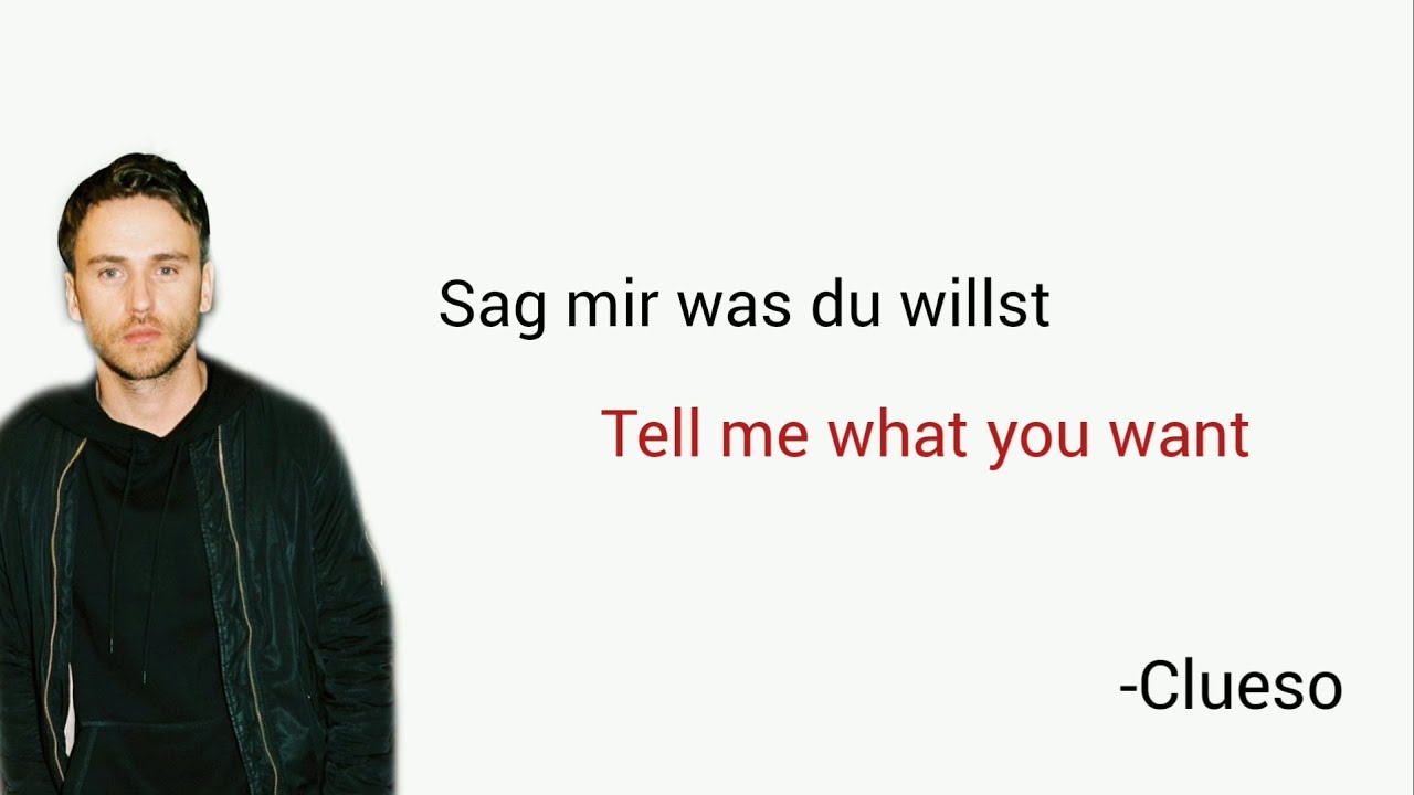 Clueso Sag Mir Was Du Willst Mp3 Kostenloser Download
