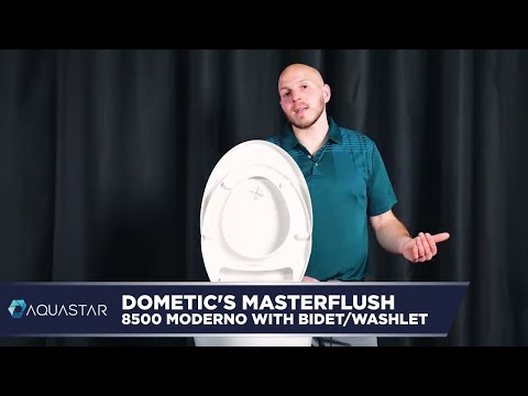 Dometic's MasterFlush 8500 Moderno With Bidet / Washlet