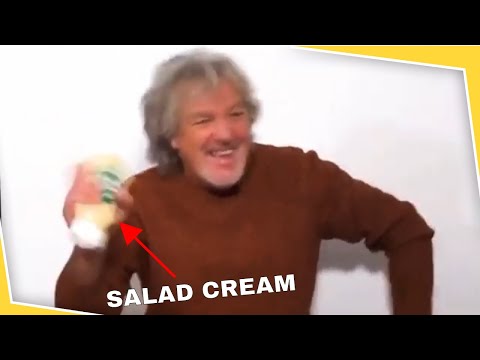 James May introducing various food items