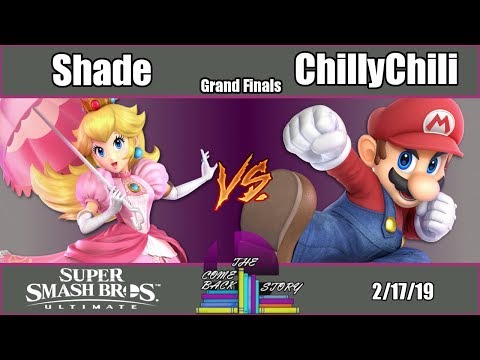 The Comeback Story Vol. II - ChillyChili (Mario) Vs. Shade (Peach) - Smash Ultimate Grand Finals