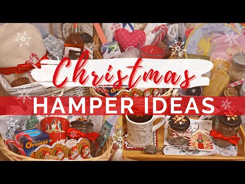 DIY CHRISTMAS HAMPERS & GIFT BASKETS | THOUGHTFUL AND BUDGET FRIENDLY GIFT IDEAS