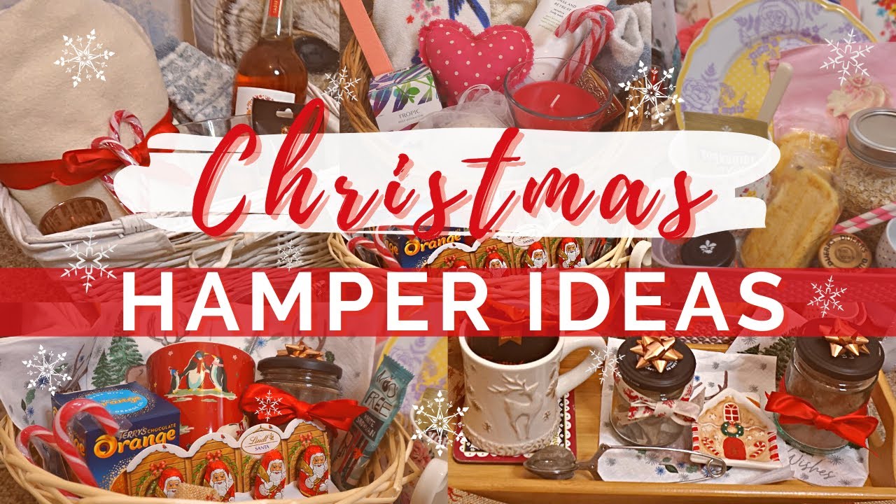 DIY CHRISTMAS HAMPERS & GIFT BASKETS | THOUGHTFUL AND BUDGET FRIENDLY GIFT IDEAS