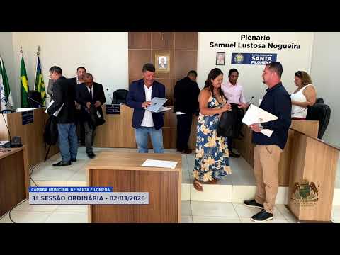 3ª SESSÃO ORDINÁRIA - 03/03/2026