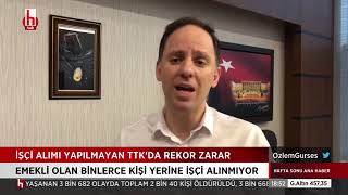"Türkiye Taşkömürü Kurumunda (TTK) işçi sayısı düştükçe, zarar büyüyor