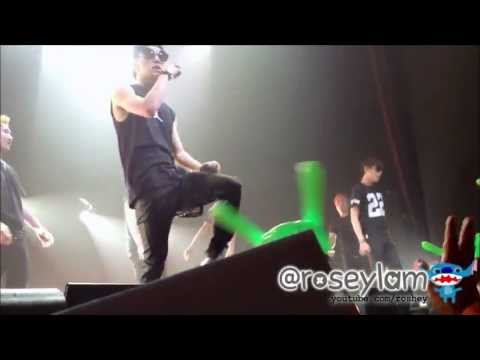 [B.A.P Live on Earth Pacific Tour LA] 130507 B.A.P Yongguk 방용국 & Himchan 힘찬 - Sexy Clap (HD)