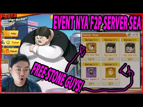 🔥🔥PESTA PERAYAAN FREE PLAYER [FREE EVO STONE&AWAKENING STONE PIG GOD] - ONE PUNCH MAN The Strongest
