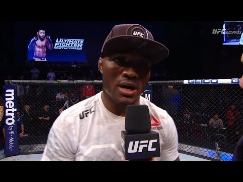 The Ultimate Fighter Finale: Kamaru Usman Octagon Interview