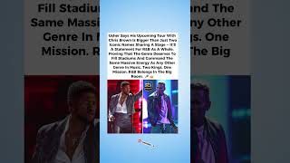 Usher Says His Tour With Chris Brown Is Bigger Than Just Two Stars 🎤👑#Usher #ChrisBrown