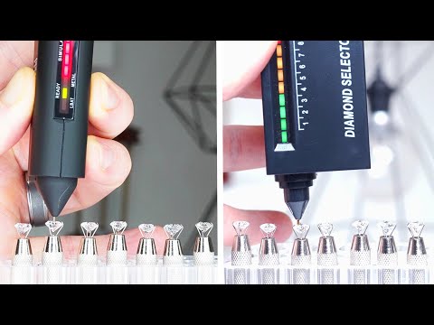 Do Diamond Tester & Selectors Bought Online Actually Work to Find Moissanite, Lab Grown, Real & CZ?
