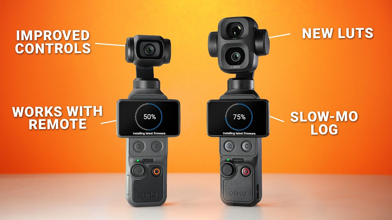 The DJI Pocket 4 & 4P Just Got a BIG Update!