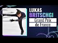 Lukas BRITSCHGI SUI Men Free Skating Grand Prix De France 2024 GPFigure