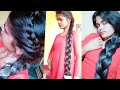 Fluffy Braid Hair Style And Folded Braid Fluffy Hairstyle Braids Longhair Hairstyles