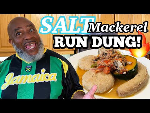 How to make THE BEST Salt Mackerel RUN DUNG! 🇯🇲 | Deddy's Kitchen