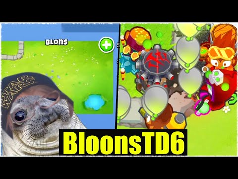 Diese Map heißt "Blons". - Bloons TD6 [Deutsch/German]