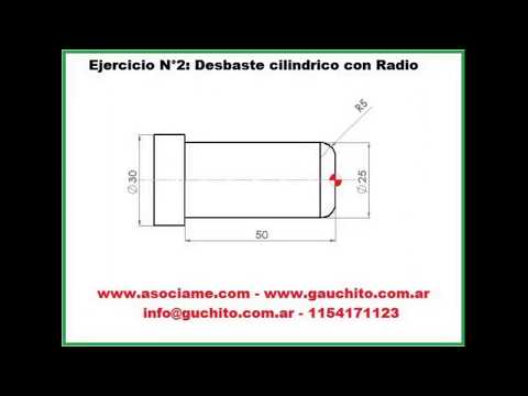 Curso programacion torno cnc DESDE CERO ,Gauchito CICLOS FIJOS O ATAJOS