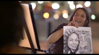 Las Vegas Proposal Ideas | She Thought It Was Just a Caricature... 💍