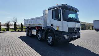 Mercedes-Benz AROCS 3243 / 8x4 / WYWROTKA DWUSTRONNA 6.1 M / HYDROBURTA / BORD | Obrazek 4 - Autoline
