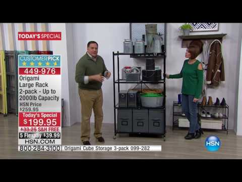 HSN | Storage & Organization featuring Origami 01.02.2017 - 09 AM