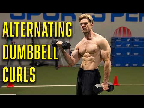 How To Perform Alternating Dumbbell Curl | Bicep Exercise Tutorial