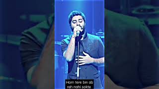 Download lagu ham tere bin ab reh nahi sakte | tum hi ho song | Arijit Singh | live performance | video | #shorts mp3