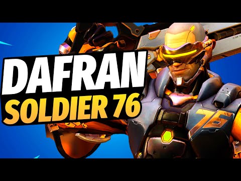 Dafran Shows Soldier 76 Carry Potential! Rank 29! [Overwatch 2 Season 18 Top 500]
