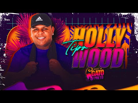 BONDE DO GATO PRETO - TIPO HOLLYWOOD - FT TRIZ