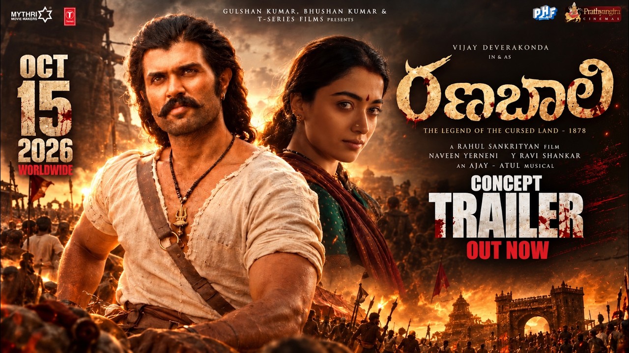 Ranabaali Trailer | Vijay Deverakonda | Rashmika Mandanna | Vijay Deverakonda Ranabaali Trailer