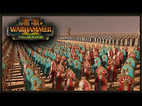 AI ONLY Settra Does Not Serve - Total War: Warhammer 2 GAMEPLAY