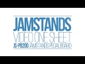 The JamStands JS-PB200 Pedalboard from Ultimate Support
