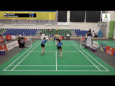 Match point - Lee / Teng vs Corsini / Mair - WD, SF - Polish Open 2022