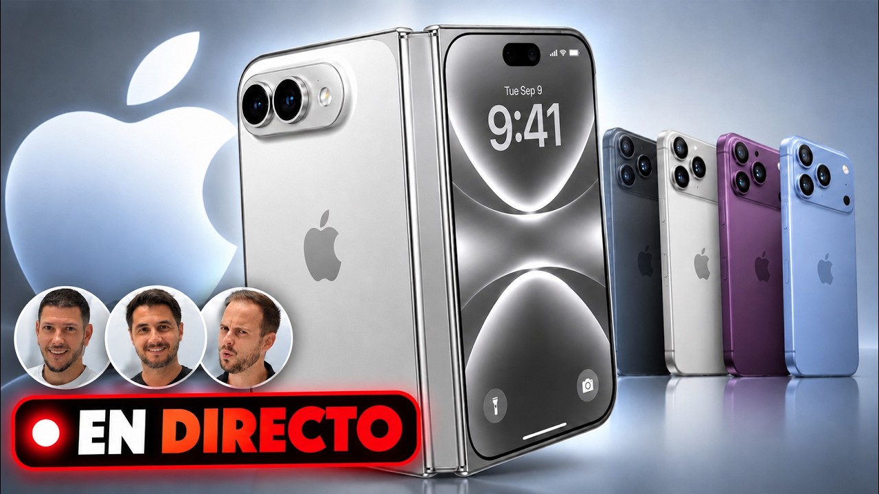 Lanzamiento iPhone 18 Pro Max y iPhone ULTRA en DIRECTO!! TODAS LAS NOVEDADES