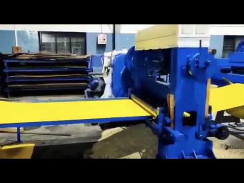 Steel perforated sheets for industrial