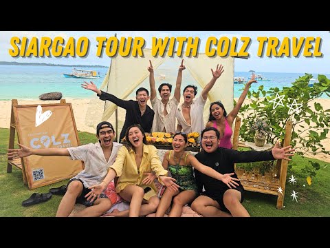 SIARGAO TOUR WITH COLZ TRAVEL! | WORTH IT BA? 👀